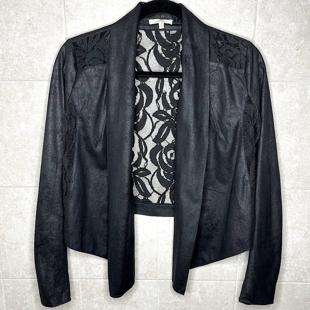 🔥MYSTREE Black Blazer Top Cardigan Small🔥